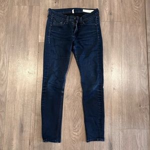 Rag & Bone Dark Wash Skinny Jeans
